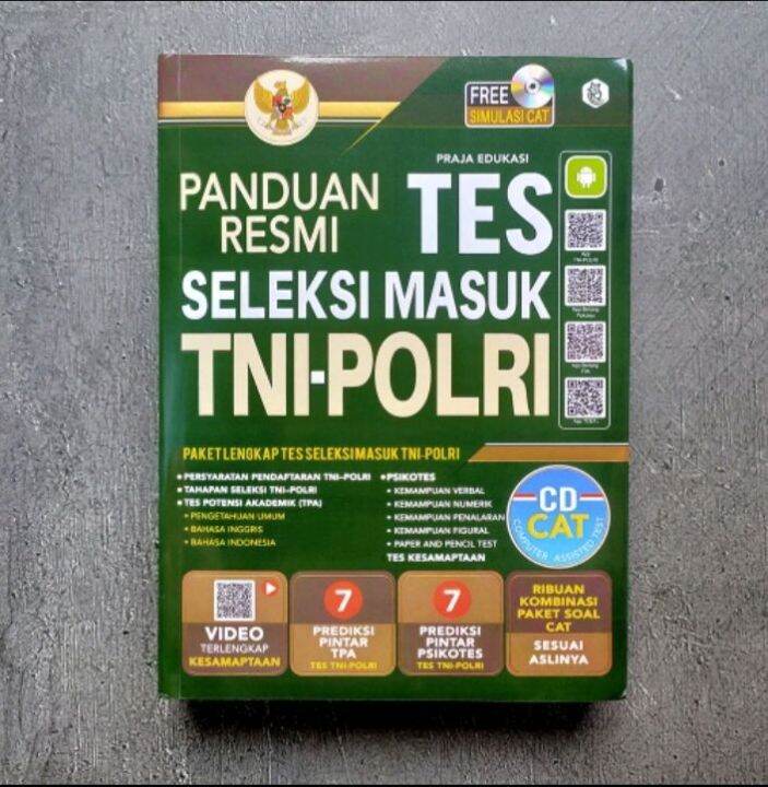 Buku Panduan Resmi Tes Seleksi Masuk Tni Polri Cd Lazada Indonesia