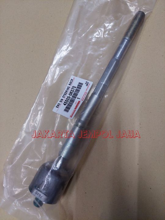 RACK END HILUX REVO FORTUNER VRZ LONG TIE ROD HILUX REVO FORTUNER VRZ