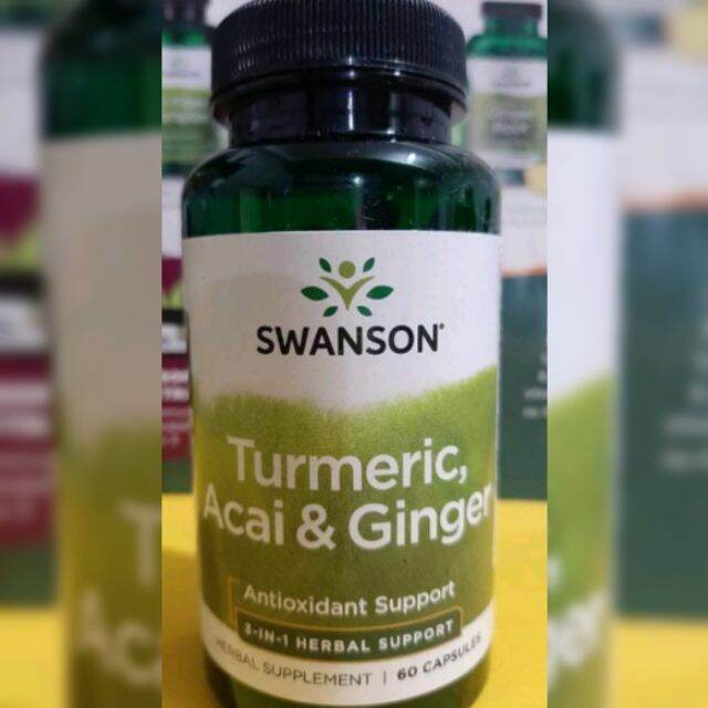 Turmeric Acai Ginger Mg Capsules Expiry April Swanson