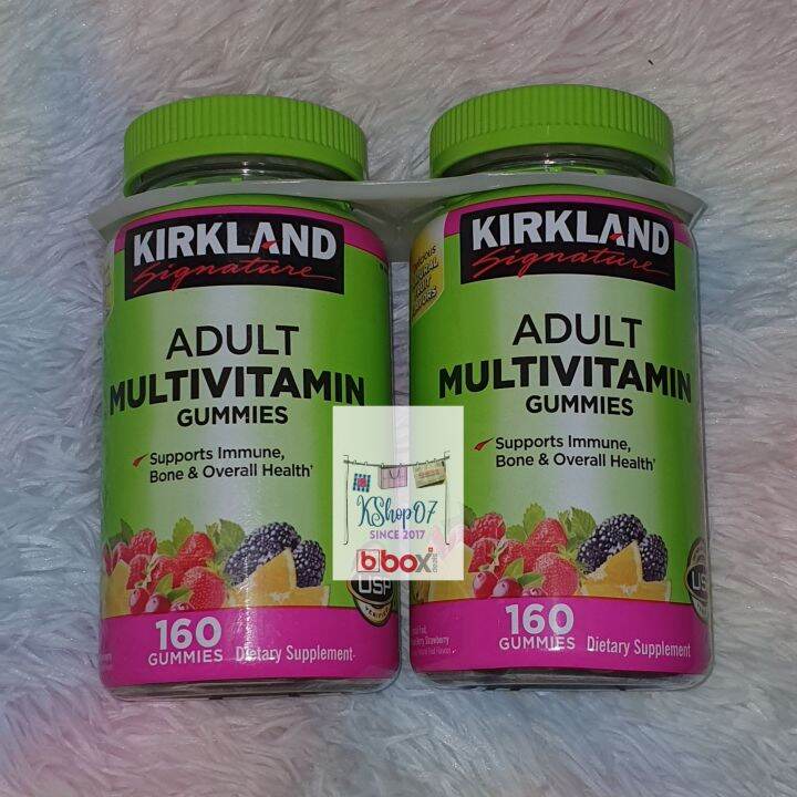 Kirkland Adult Multivitamins Gummies Exp2024 Lazada PH