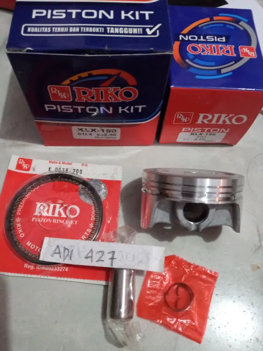 PISTON KOT SEHER SET RING PISTON KAWASAKI KLX 150 OS 200 60MM Lazada