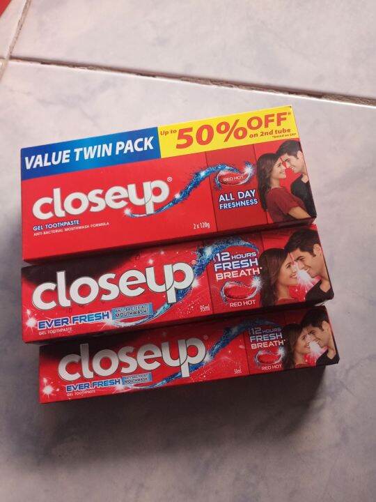 Close Up Toothpaste Red Hot Box Lang Po Per Option Di Po Box