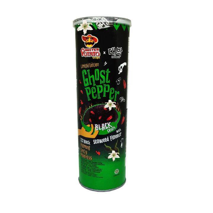 Mister Potato Ghost Pepper Seaweed Botol 100gr Lazada Indonesia