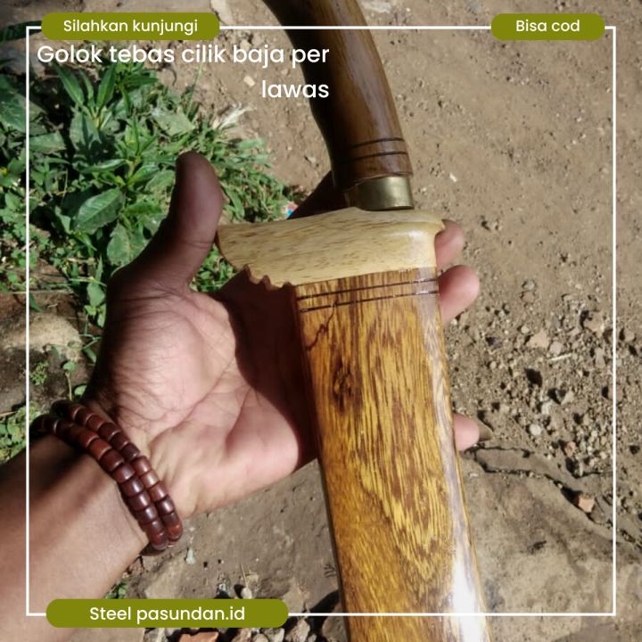 Golok Babad Golok Sembelih Peralatan Kebun Peralatan Dapur Golok Bambu