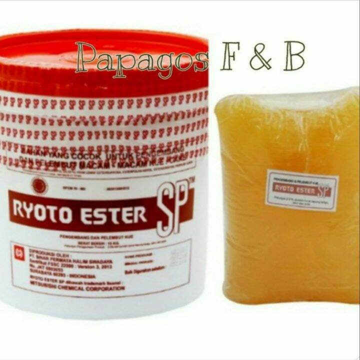 Pengembang Pelembut Sp Ryoto Ester Emulsifier Repack Gr Gram