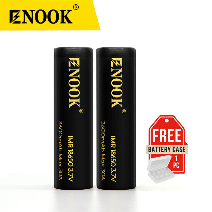 Enook Pcs Rechargeable Battery Mah V Li Ion A Discharge