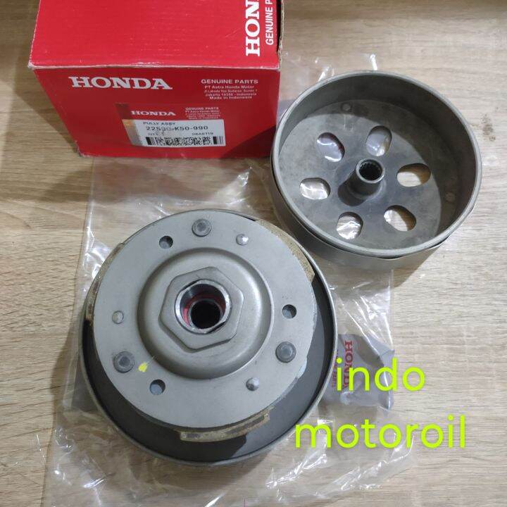 Puli Pully Pulley Assy Set Honda Vario Led K Lazada Indonesia