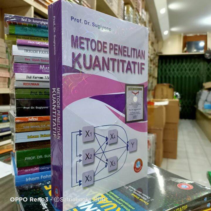 Buku Metode Penelitian Kuantitatif Prof Dr Sugiyono Lazada Indonesia