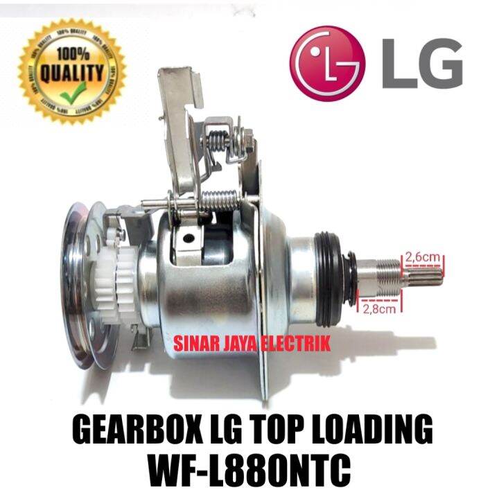 Gearbox Mesin Cuci Lg Top Loading Wf L Ntc Lazada Indonesia