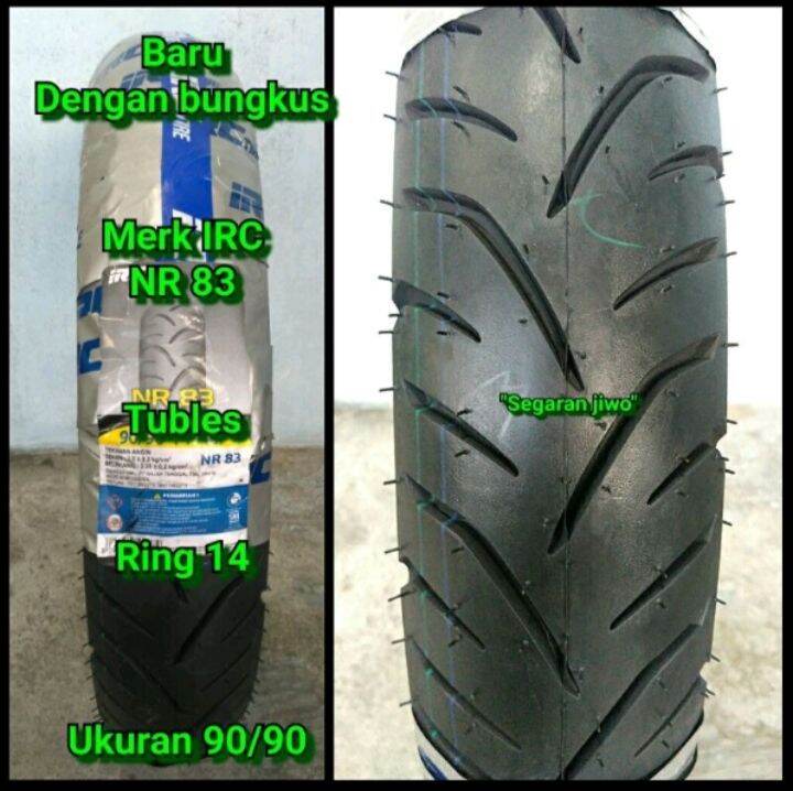 Ban Tubles Motor Matic Ring Ukuran Irc Nr Ban Belakang