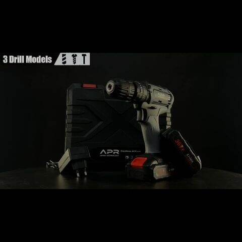 Bor Cordless APR JAPAN TECHNOLOGY APR 36V 10MM Mesin Bor Baterai Drill