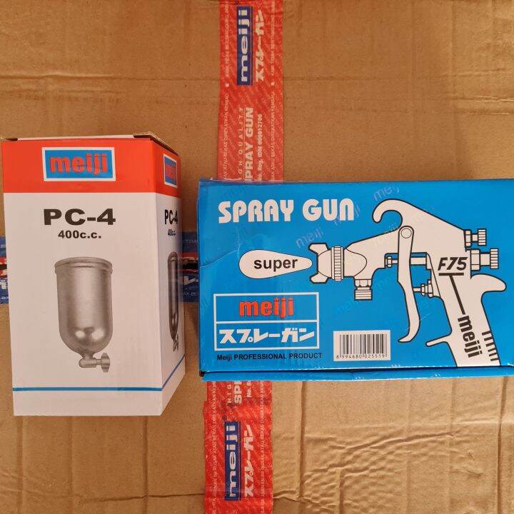 SPRAY GUN MEIJI F75 TABUNG ATAS Lazada Indonesia