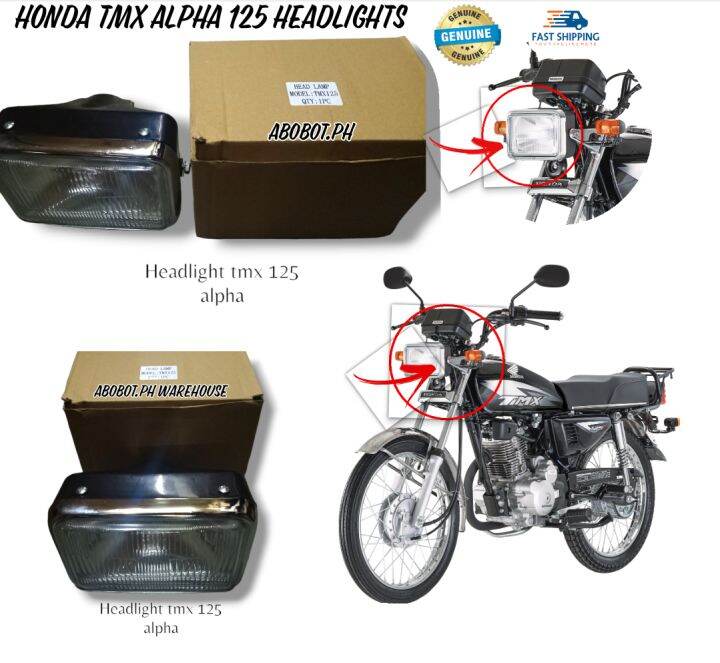 Headlights Assy Honda Tmx Alpha 125 Cowling Motorcycle Parts Accesories