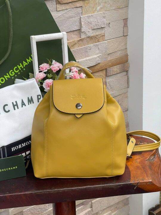 Longchamp Le Pliage Cuir Xs Leather Backpack Lazada Co Th