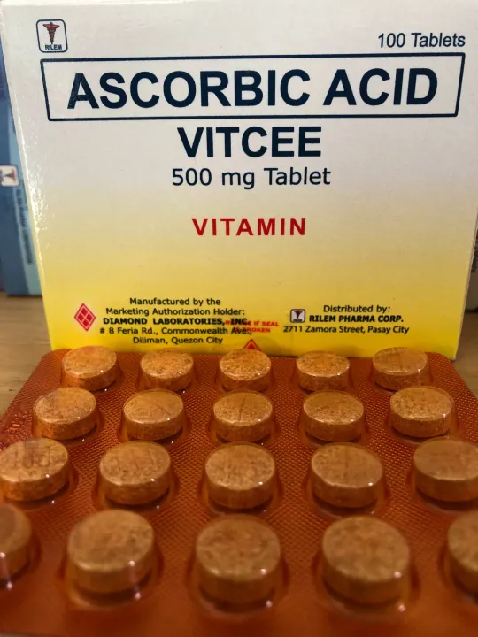 Pcs Tablets Pad Ascorbic Acid Vitcee Mg Lazada Ph