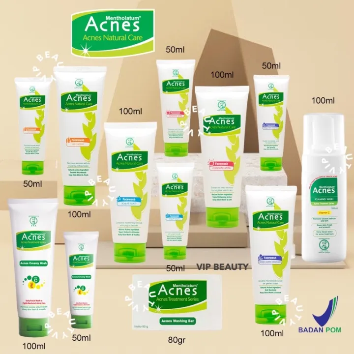 ACNES Creamy Wash Facewash Foaming Wash Washing Bar Lazada