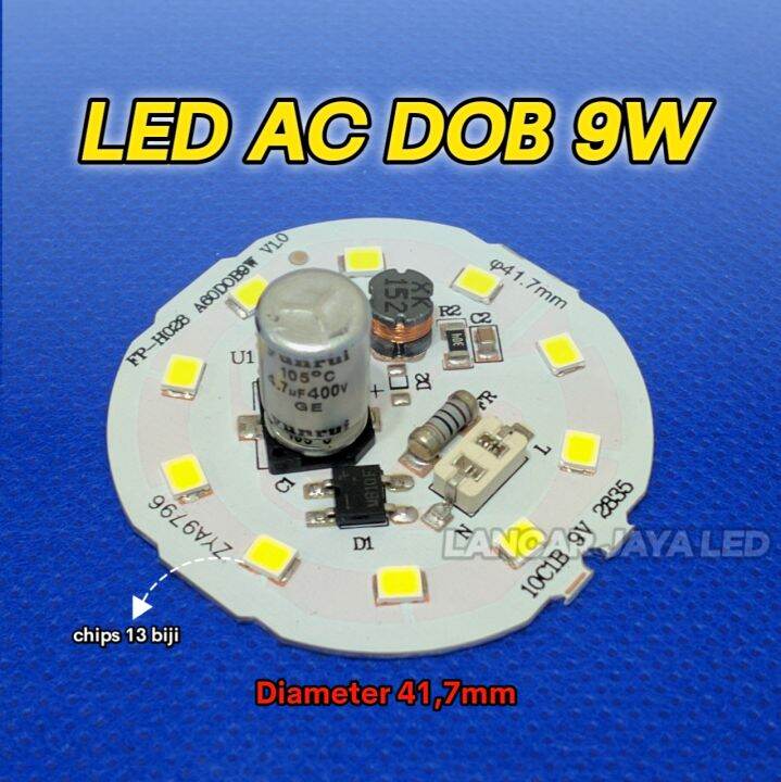 PCB LED AC DOB 9 Watt Lancar Jaya Led Lazada Indonesia