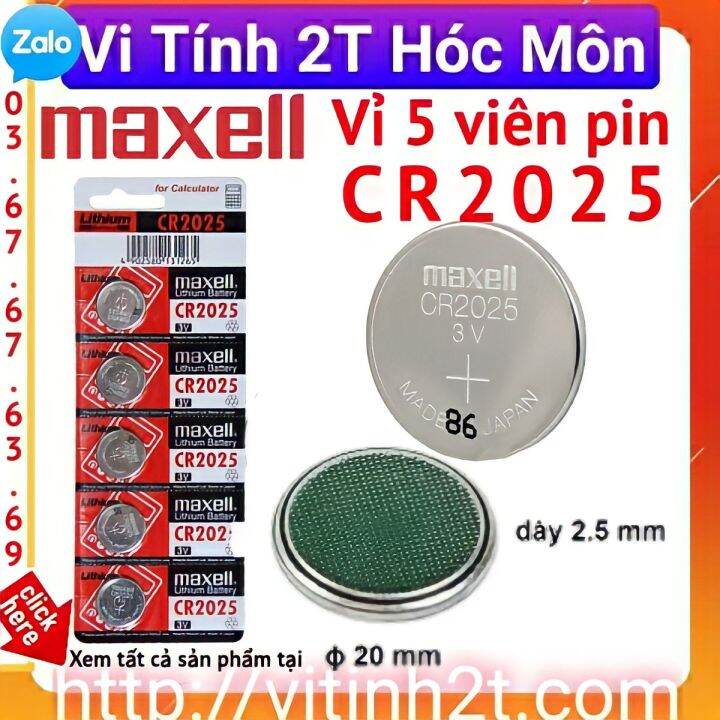 V Vi N Pin Cmos Maxell Cr Lithium V Lazada Vn