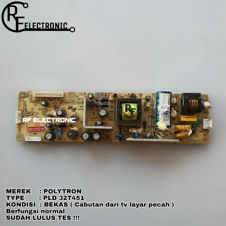 Psu Power Supply Regulator Mesin Tv Led Polytron Pld T Pld T