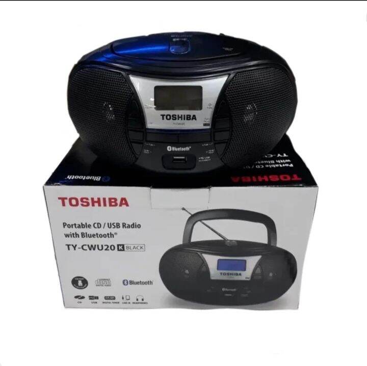 TOSHIBA RADIO TY CWU 20 MINI COMPO BLUETOOTH PORTABLE Lazada Indonesia