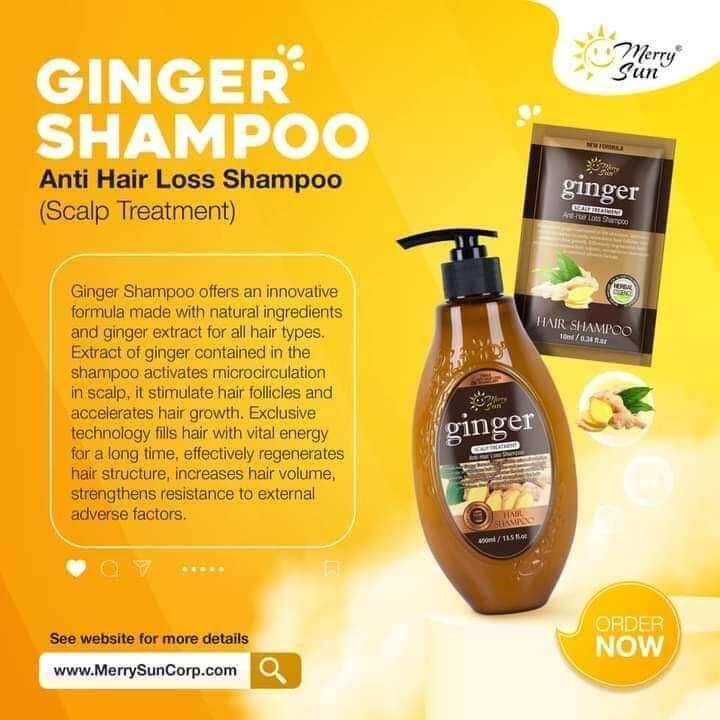 Ginger Shampoo By Merry Sun Lazada Ph