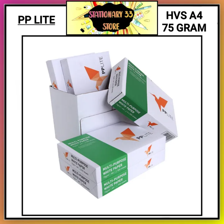 Kertas Hvs A Gram Pp Lite Per Lembar Ecer Lazada Indonesia