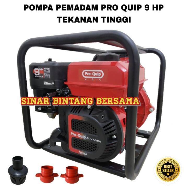 POMPA PEMADAM KEBAKARAN PRO QUIP DOUBLE IMPELLER TEKANAN TINGGI