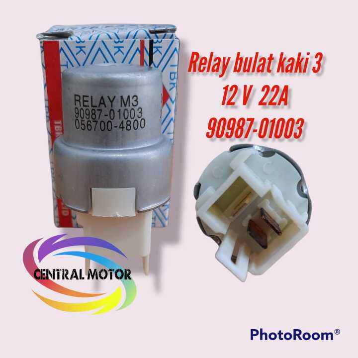 Relay Kaki 3 Bulat 12 Volt Kijang Lazada Indonesia