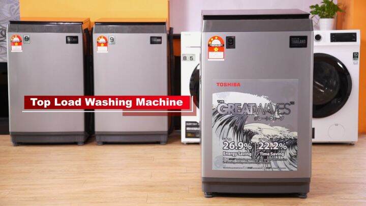 Toshiba Fully Auto Greatwaves Washing Machine Kg Aw J Am Sg Lazada