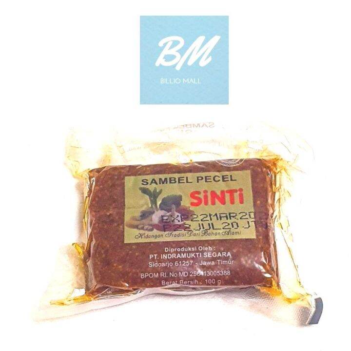 Bumbu Pecel Sambel Sinti Gr Lazada Indonesia