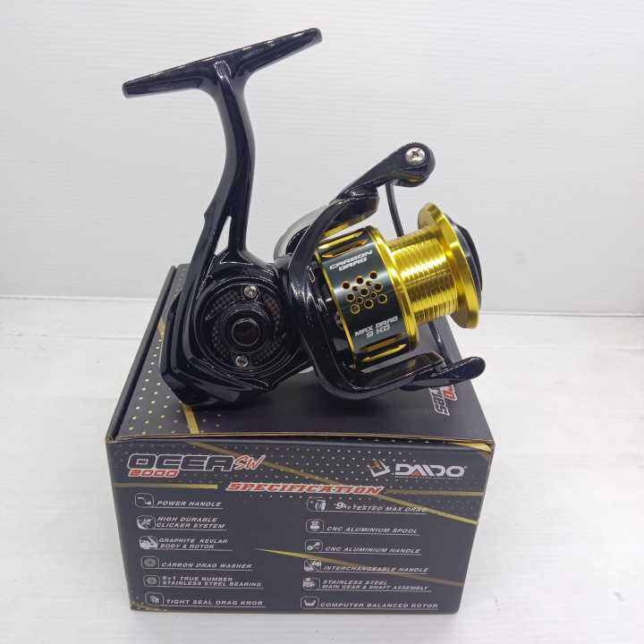 Reel Daido Ocea SW 1000 5000 Power Handle Lazada Indonesia