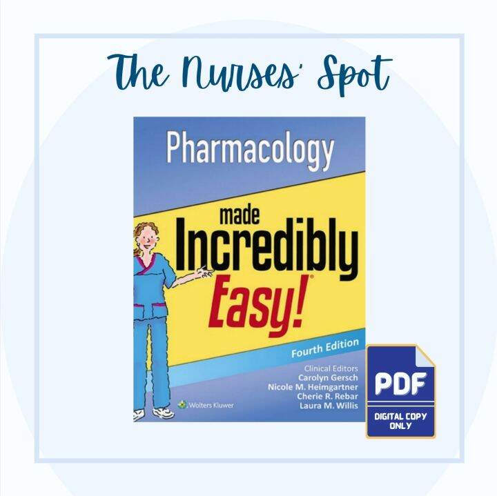 Pharmacology Made Incredibly Easy 4th Edition Lazada PH