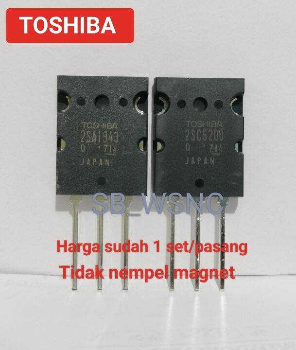 Toshiba Sc Sa Set Lot Japan Lazada Indonesia