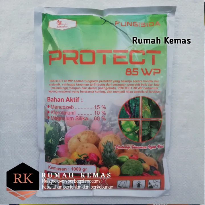 PROTECT Fungisida Protect 85 WP 1 Kg Ampuh Mengatasi Jamur Bercak Busuk