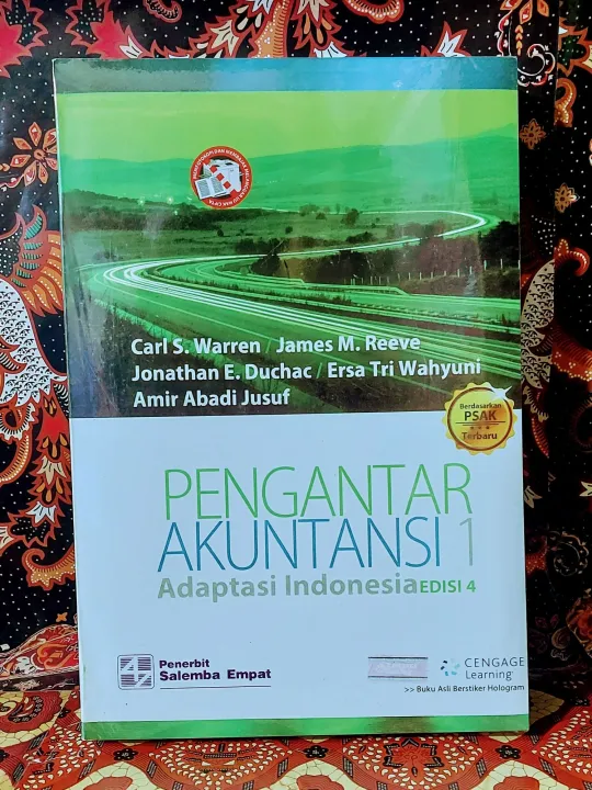 Buku Pengantar Akuntansi Edisi 4 Warren Lazada Indonesia