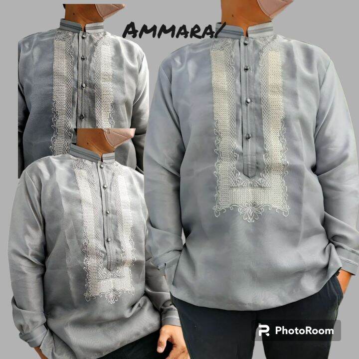 Barong tagalog barong piña organza with lining barong for mens