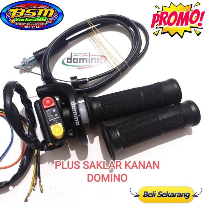 Gas Spontan Domino Matic Kabel Cm Plus Saklar Kanan On Off Stater