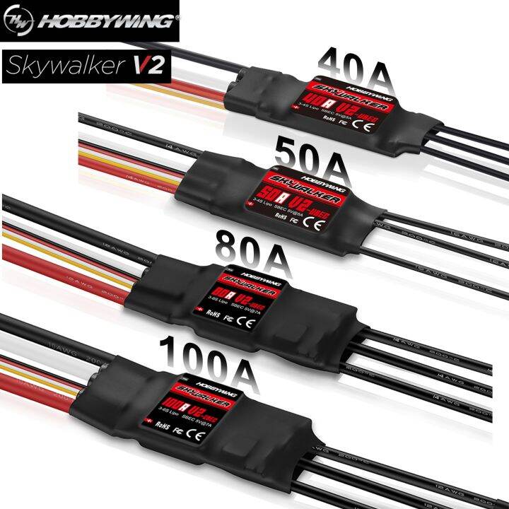 Hobbywing Skywalker Brushless Esc A A A A V Ubec Rc Speed