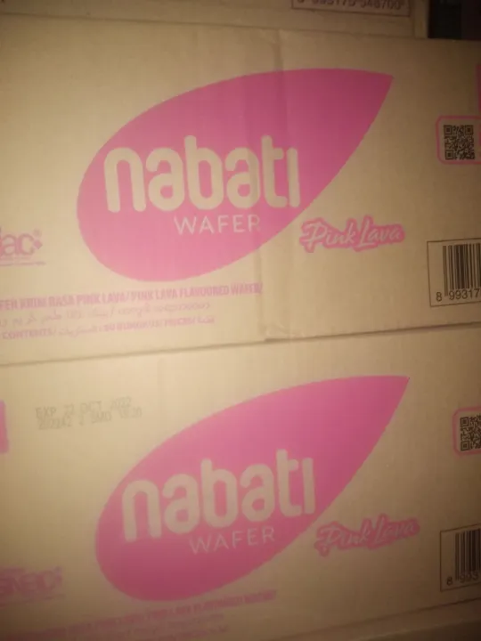 Wafer Nabati Pink Lava Dus Isi Bungkus Lazada Indonesia