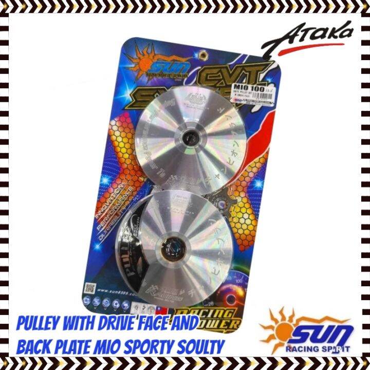 Sun Racing Pulley Set W Drive Face Mio Sporty Soulty Lazada Ph