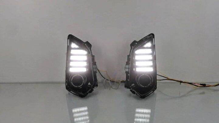 Sncn Pcs V Led Drl Day Light For Toyota Yaris Ativ Turn