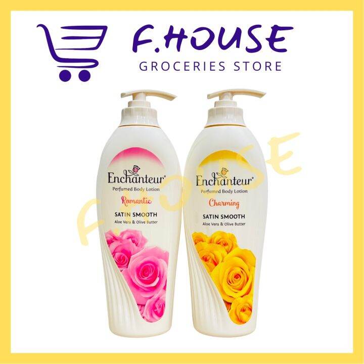 Enchanteur Satin Smooth Perfumed Body Lotion Ml Lazada