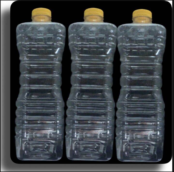 Botol Minyak 1 Liter Botol Plastik Kotak Long Neck 30 Lazada Indonesia