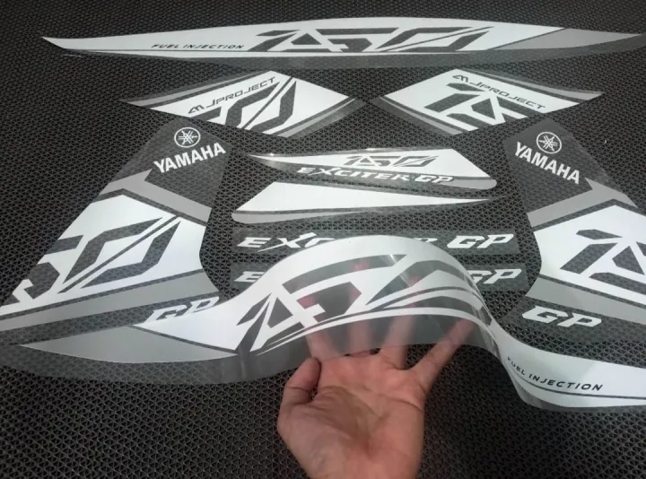 Striping Transparan Yamaha Mx King Exciter Gp Lazada Indonesia