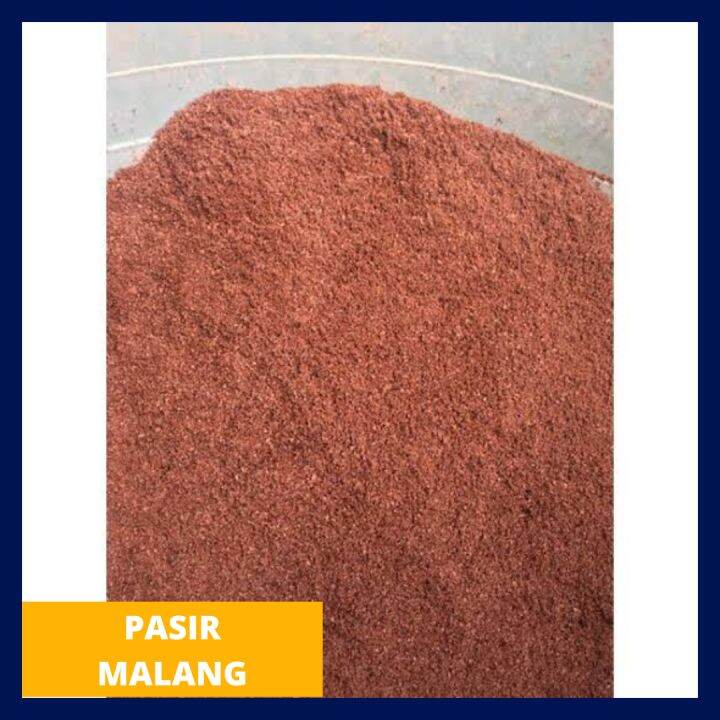 Pasir Malang Merah Media Tanam Pasir Aquarium Aquascape 1 KG