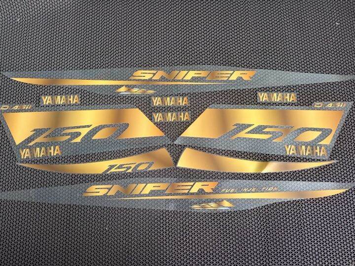 Striping Transparan Yamaha Mx King Sniper Gold Lazada Indonesia