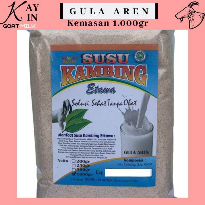 Susu Kambing Etawa Gr Kg Rasa Gula Aren Full Cream Lazada