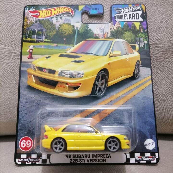 Hot Wheels Premium Subaru Impreza B Sti Version Boulevard