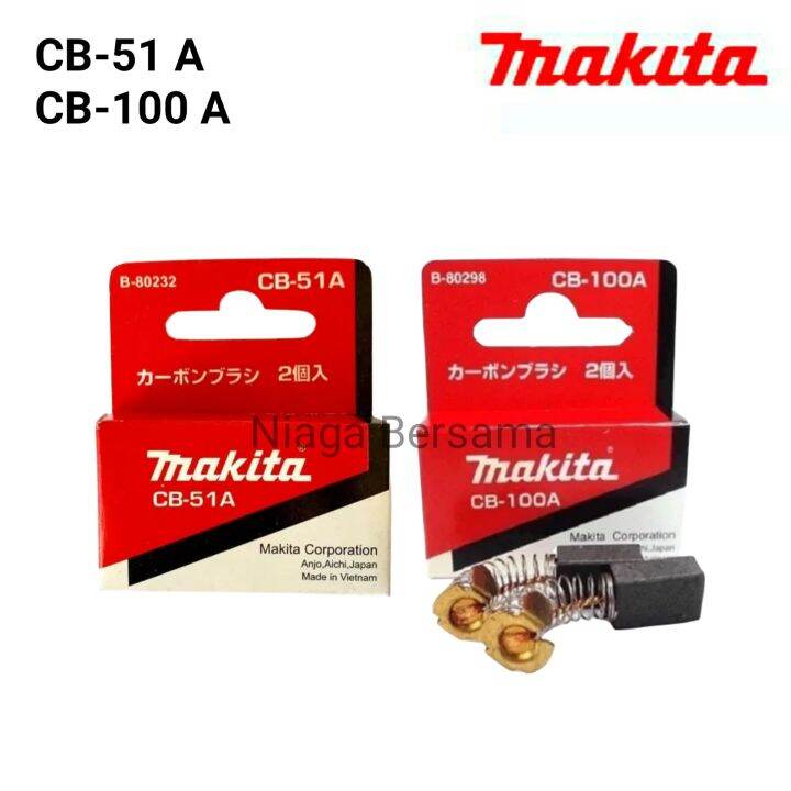 Carbon Brush Cb A Makita Cb A Sepul Arang Bor Isi Pcs Lazada