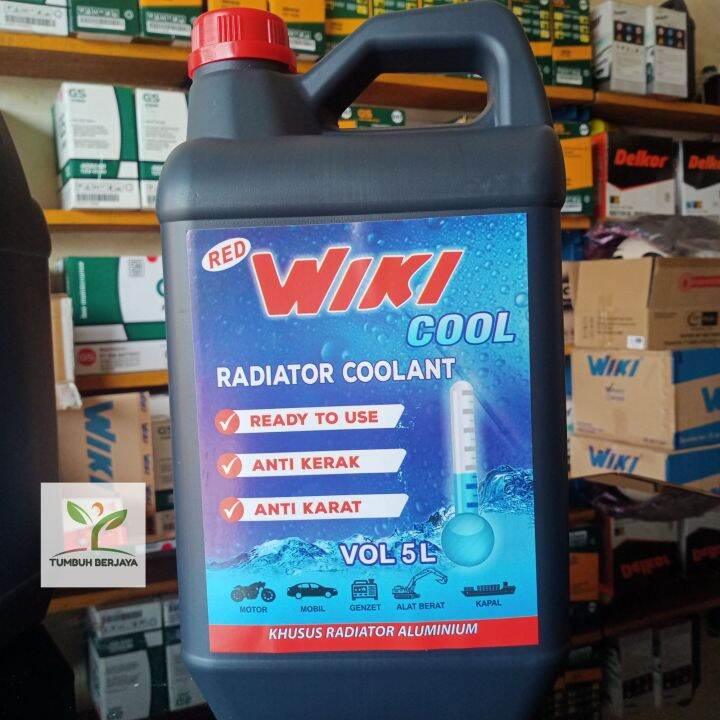 Air Radiator Coolant Wiki Cool Merah Liter Kualitas Super Lazada